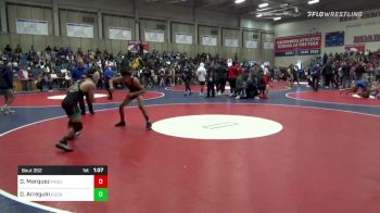 120 lbs Round Of 16 - Dominic Marquez, Paso Robles vs Devin Arreguin, Roosevelt