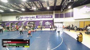 90 lbs Cons. Round 1 - Samuel Richards, Alta Wings vs Kade Bass, Ravage