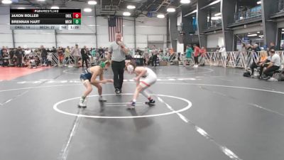 84 lbs Round 1 - 9:00am Saturday - Jaxon Roller, Oklahoma Elite vs Brennan Hart, Team Michigan