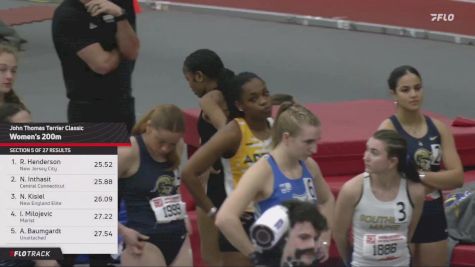 Women's 200m Open, Finals 6