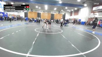 144 lbs Champ. Round 4 - Hunter Artim, Servite vs Logan Pistilli, Huntington Beach