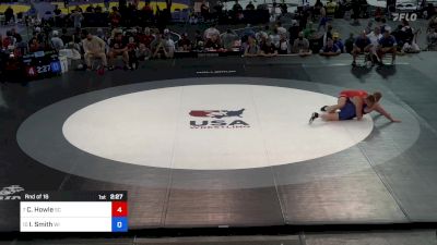 215 lbs Rnd Of 16 - Cason Howle, SC vs Ian Smith, WI