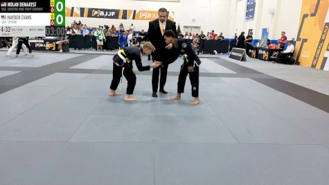 Nolan Demarest vs Hayden Evans 2026 PBJJF Pan American Jiu-Jitsu Championships