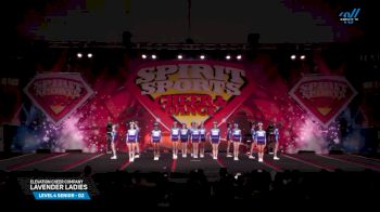 Elevation Cheer Company - Lavender Ladies [2025 L4 Senior - D2 Day 1] 2025 Spirit Sports Myrtle Beach Nationals