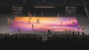 White & Gold Winterguard from Georgia Tech "Atlanta GA" at 2025 WGI Guard World Championships