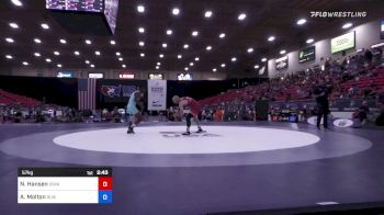 57 kg Round Of 16 - Nate Hansen, Iowa vs Anthony Molton, Buies Creek Wrestling Club