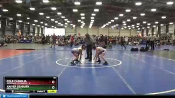 76 lbs Round 4 (6 Team) - Cole Caniglia, Agression Legionaries vs Xaiver Seabury, Minion White