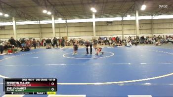 55-58 lbs Round 1 - Evelyn Hance, Fighting Squirrels vs Emersyn Fuller, Middleton Wrestling Club