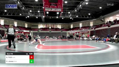 105 lbs Rr Rnd 2 - Addison Polk, Durant High School Girls vs Destiny Jones, Skiatook