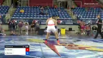 285 lbs Round Of 32 - Baylee Carney, Idaho vs Jacob Barnes, Oregon