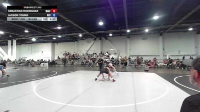 150 lbs Semifinal - Sebastian Rodriguez, Mantanona TC vs Jaxson Young, Nikiski Freestyle WC
