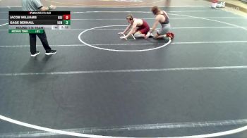 165 lbs Round 1 (6 Team) - Jacob Williams, Northern State vs Gage Bernall, Central Missouri