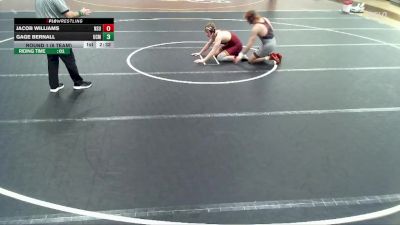 165 lbs Round 1 (6 Team) - Jacob Williams, Northern State vs Gage Bernall, Central Missouri