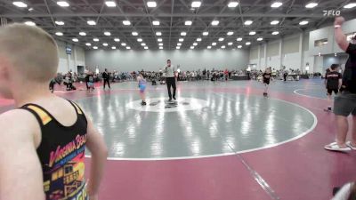 56 lbs Rr Rnd 3 - William Fitzgerald, Region Wrestling Academy - EL vs Isabelle Beam, CTWHALE Humpback - EL
