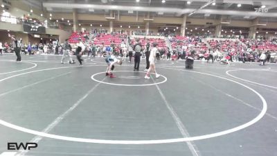 80 lbs Quarterfinal - Liam Padua, Derby WC vs Cole Johnson, Black Fox
