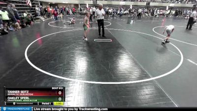 70 lbs Cons. Round 3 - Tanner Seitz, Demons WC (Burlington) vs Oakley Sperl, CrassTrained: Weigh In Club