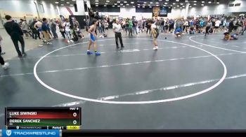 132 lbs Cons. Round 3 - Luke Siwinski, IL vs Derek Sanchez, KS