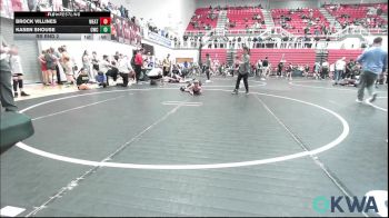 67 lbs Rr Rnd 2 - Brock Villines, Weatherford Youth Wrestling vs Kasen Shouse, Cowboy Wrestling Club