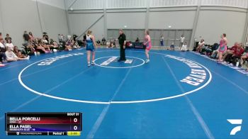 180 lbs 2nd Place Match (16 Team) - Bella Porcelli, Iowa vs Ella Pagel, Minnesota Blue