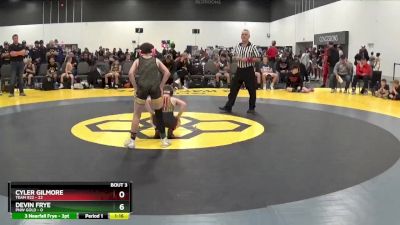 80 lbs Round 1 (6 Team) - Cyler Gilmore, Team 922 vs Devin Frye, PNW Gold
