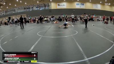 84 lbs Round 3 - Jeremiah Payne, CP Wrestling Academy vs Reza Khdemi, Team Gotcha