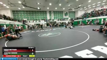 285 lbs Semifinal - Dontae Dixson, South vs Doug Bettger, Powell