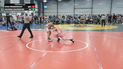 130 lbs Round 2 - 10:30am Friday - Ryan Prendergrast, Minnesota Funky Singlets vs Maximus Grafenstine, Nauman Green