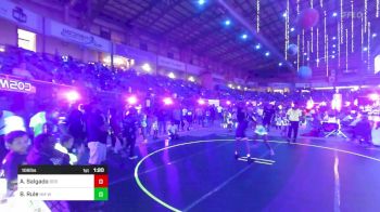 106 lbs Rr Rnd 3 - Andrew Salgado, 806 Takedown Wreslting vs Breen Rule, NM Wolf Pack