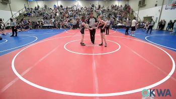 96 lbs Consi Of 8 #2 - Ben Brady, Verdigris Youth Wrestling vs Shane Dollar, Sperry Wrestling Club