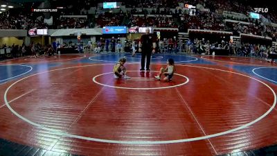 52 lbs Semifinal - Khloe Alvarado, Kalispell Wrestling Club vs Aurora Encinas, Silver Valley Wrestling Club