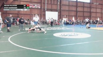 106 lbs 3rd Place - Nelson Villafane, Mat Assassins vs Wyatt Dannegger, Collum Trained