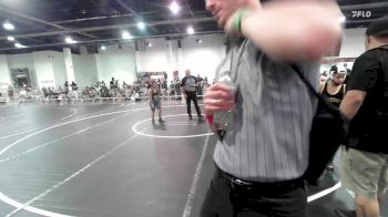 98 lbs Quarterfinal - Jaxyn Duran, Valley Bad Boys vs Abraham Sandoval, Threshold WC
