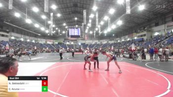 150 lbs Semifinal - Nico Bekkedahl, Grit vs Chris Acuna, Darkhorse WC