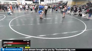 120 lbs Cons. Round 2 - Colt Hood, OK vs Aiden Moret, IA