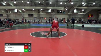 165 lbs Round 4 - Odin Phillips, Baylor School vs EJ Seward, St. Christopher's School