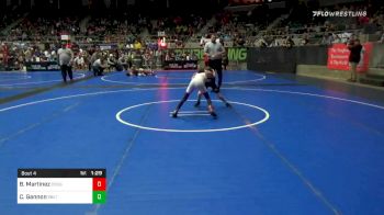 61 lbs Prelims - Bradley Martinez, Cougar WC vs Cruz Gannon, Sebolt