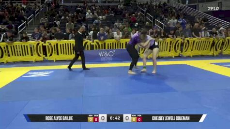 Chelsey Jewell Coleman vs Rose Alyce Baillie 2025 Pan IBJJF Jiu-Jitsu No-Gi Championship