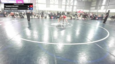 U20 Women - 53 lbs Cons. Round 4 - Mariah Dillard, TX vs Sophia Cornish, CA
