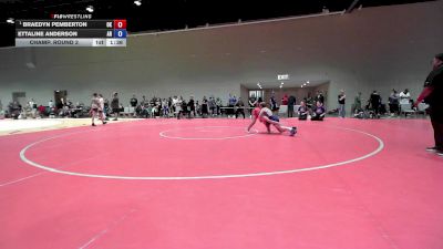 113 lbs Champ. Round 3 - Braedyn Pemberton, OK vs Ettaline Anderson, AR