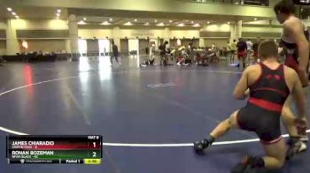 160 lbs Round 2 (10 Team) - Ronan Bozeman, NFWA Black vs James Chiaradio, Griffin Fang