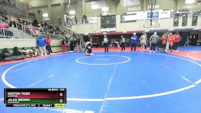 175 lbs Cons. Round 3 - Jalen Brown, Van Buren vs Ashton Tiger, GLENPOOL