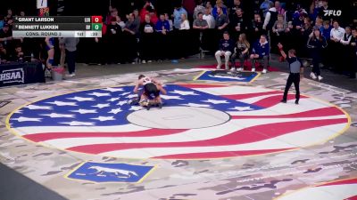 Cons. Round 3 - Grant Larson, Lennox vs Bennett Lukken, Dakota Valley