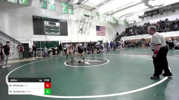 182 lbs Semifinal - Michael Whitney, Los Osos vs Matthew Gutierrez, Brawley
