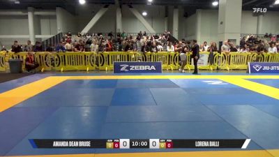 Lorena Balli vs Amanda Bruse 2025 American National IBJJF Jiu-Jitsu Open Championship