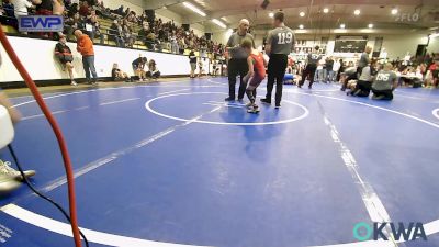 58 lbs Rr Rnd 3 - Parker Mabe, Hilldale Youth Wrestling Club vs Tate Parker, Pryor Tigers