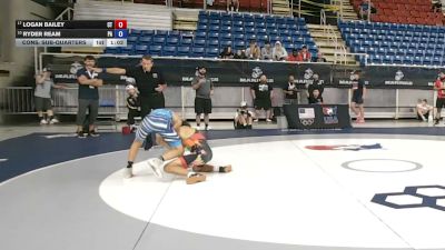 106 lbs Cons. Sub-quarters - Logan Bailey, Connecticut vs Ryder Ream, Pennsylvania