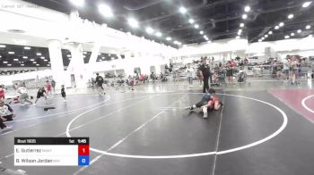 82 lbs Rr Rnd 1 - Elijah Gutierrez, Mantanona TC vs Bradyn Wilson Jordan, Mat Demon WC