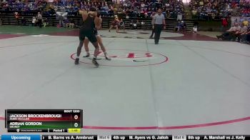 1 - 144 lbs Semifinal - Adrian Gordon, Grundy vs Jackson Brockenbrough, Parry McCluer