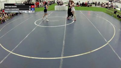 110 lbs Willow Dixon, Louisiana vs Camila Martinez, Kansas