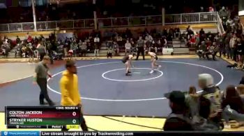 120 lbs Cons. Round 4 - Colton Jackson, Lake Roosevelt vs Stryker Huston, Timberlake